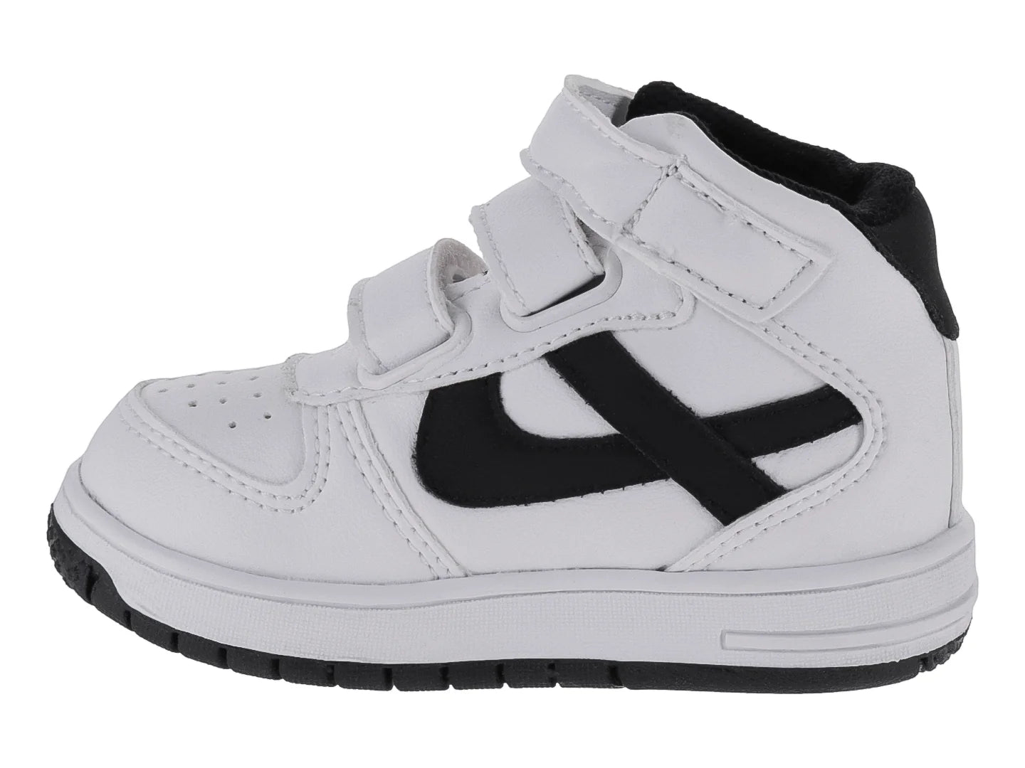 Tenis Panam Blanco y Negro para Niño