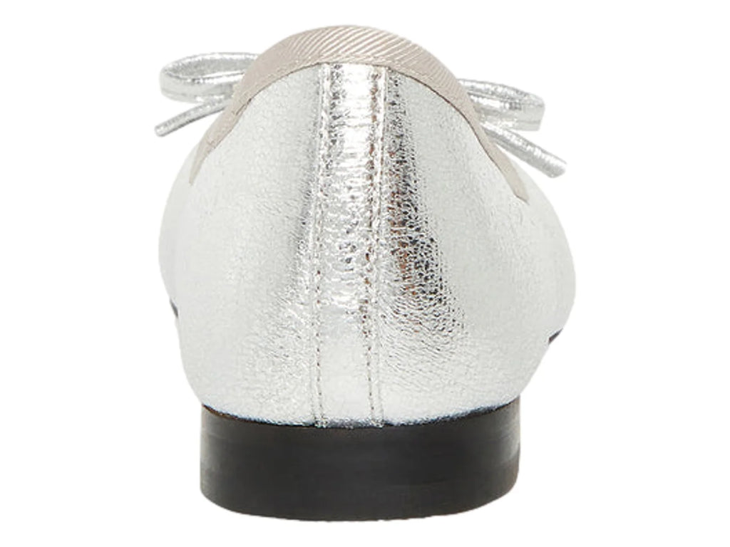 Zapatos Planos Steve Madden Plata y Negro para Mujer