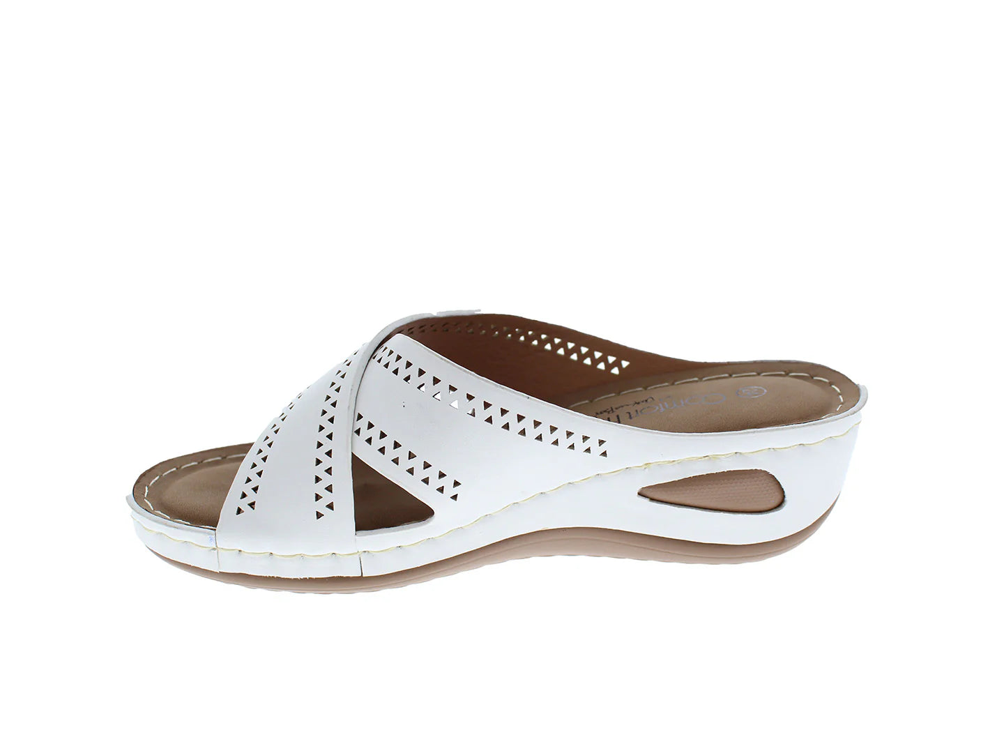 Sandalias Comfort Fit Blancas para Mujer