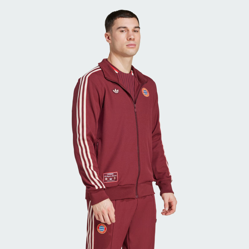 Men's adidas FC Bayern Terrace Icons Track Top