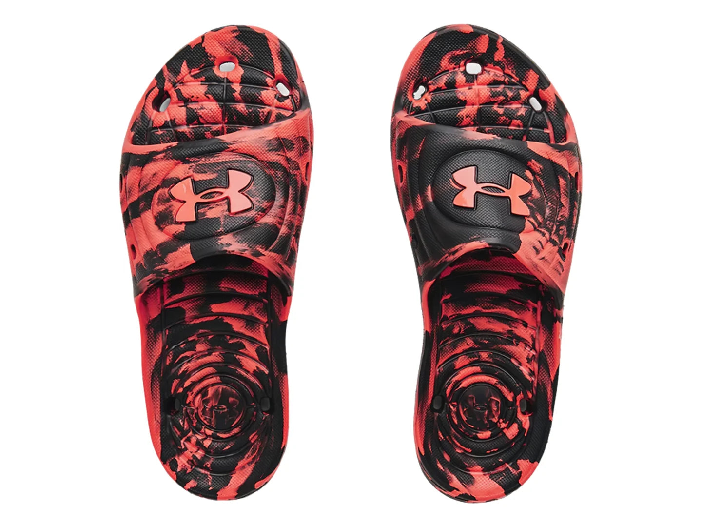 Sandalias Under Armour UA Locker Camo Negro para Hombre