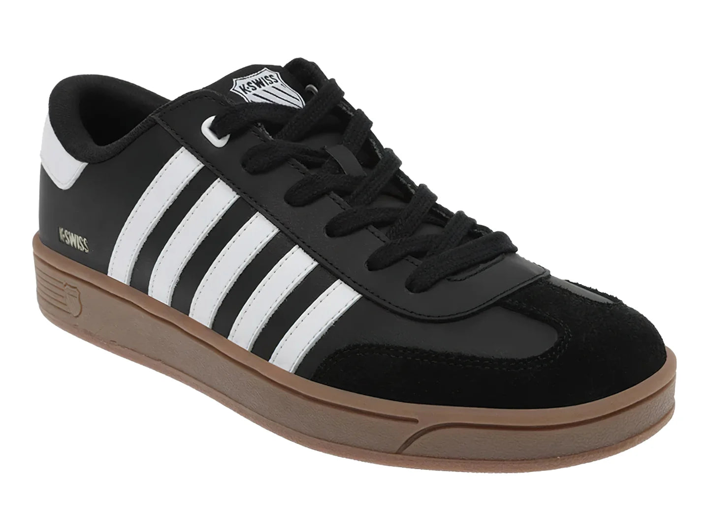Tenis K Swiss Francis Court Negro y Blanco para Mujer