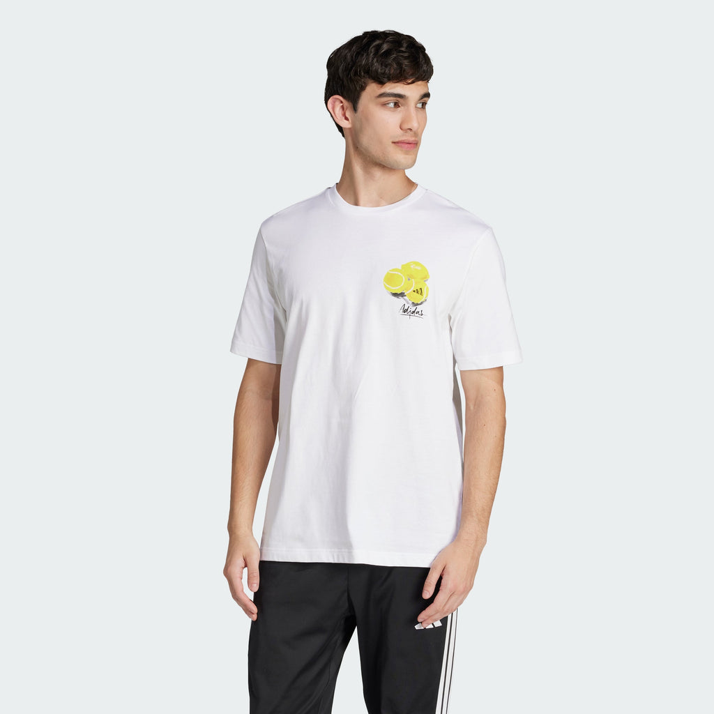 Men's adidas Lounge Still Life Lemons Graphic Tee