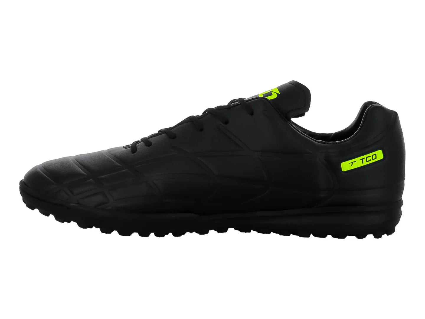 Tenis de Fútbol Leon Trucco Negro Amarillo Neón para Hombre