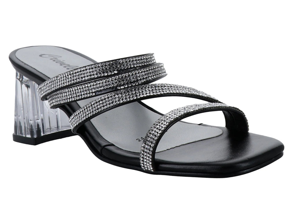 Sandalias de Fiesta Crivelli Negro para Mujer