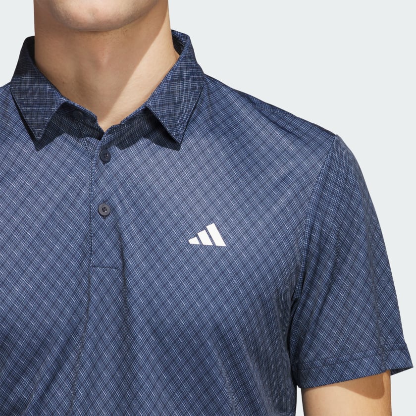 Men's adidas Core Allover Print Polo Shirt