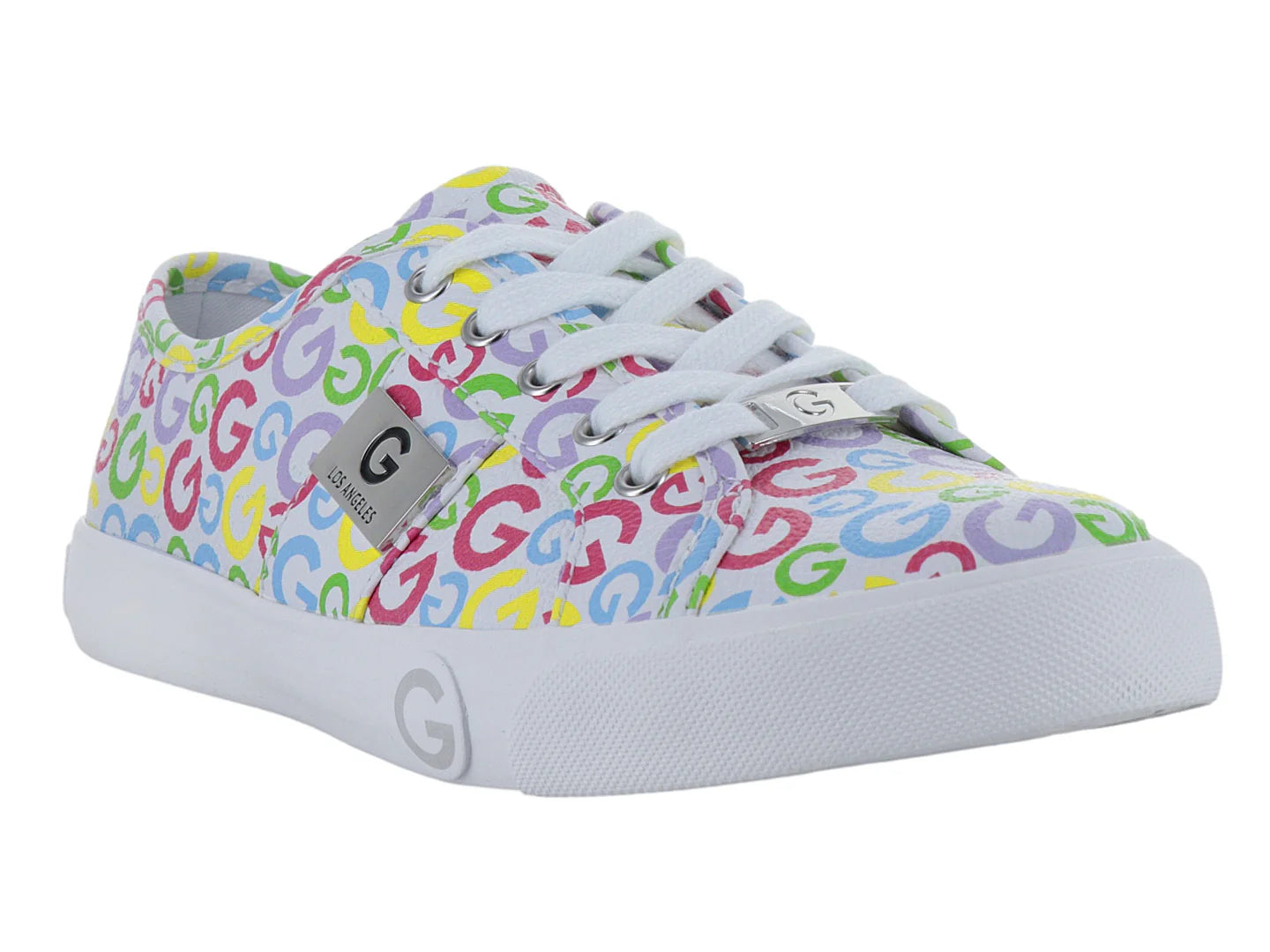 Tenis GBG Casual Blanco Multicolor para Mujer