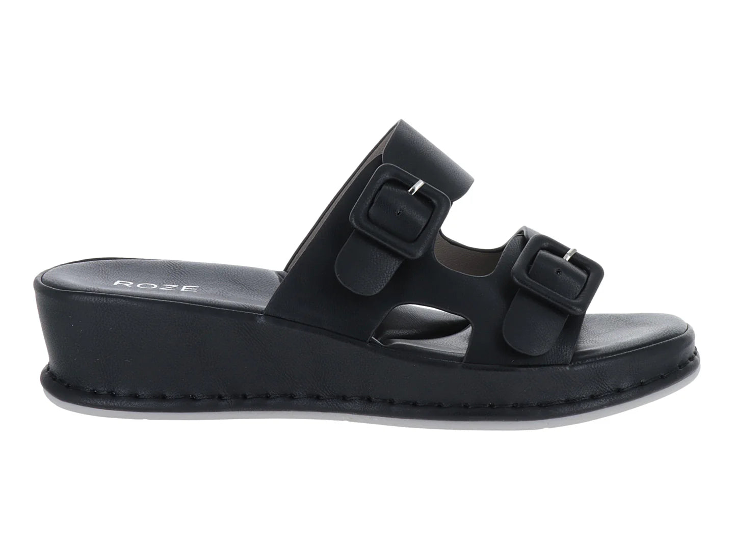 Sandalias ROZE Plataforma Negro para Mujer