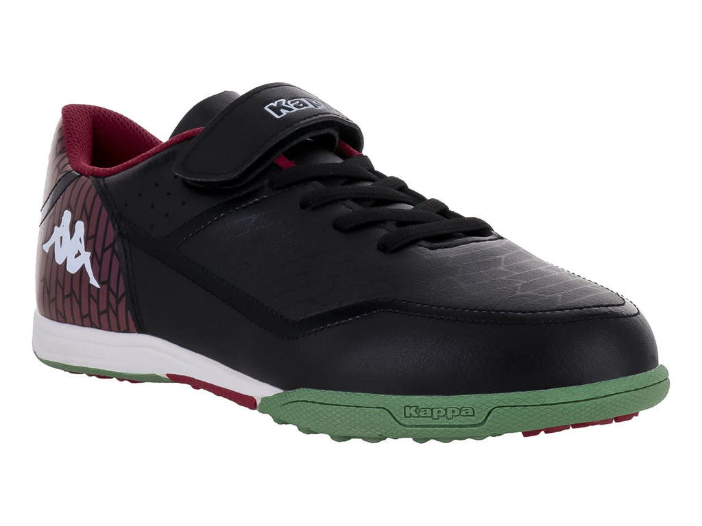 Tenis de Fútbol Kappa Kombat Player Negro y Verde para Niño