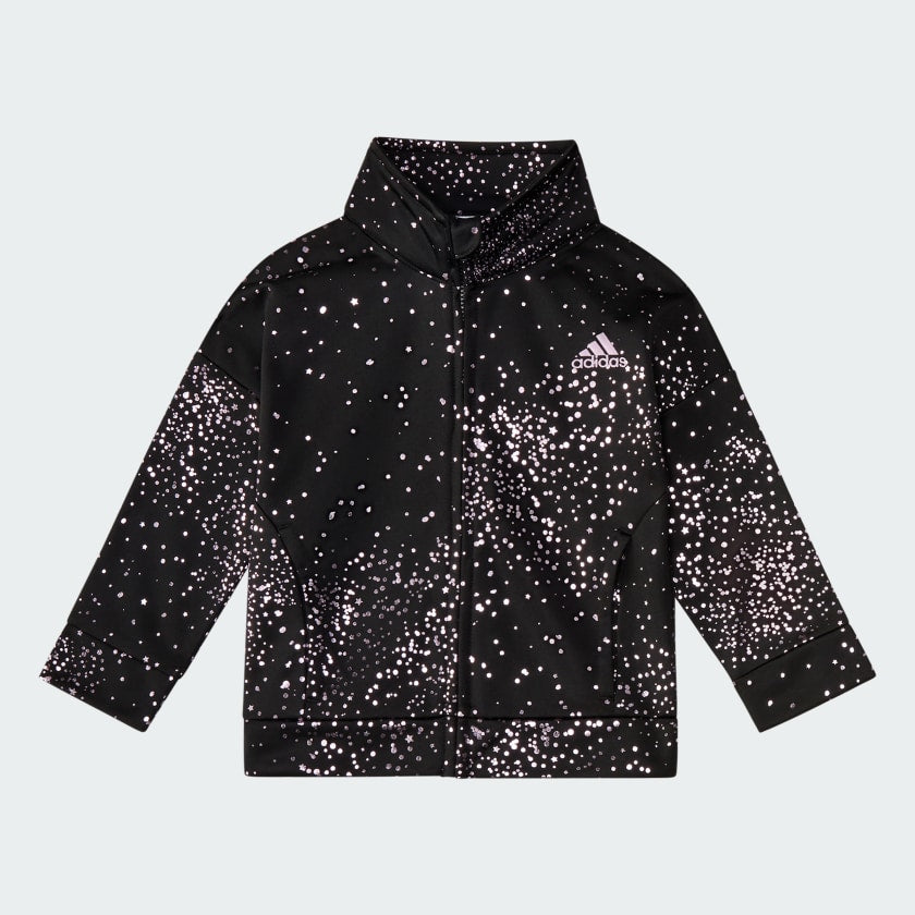 Kids' adidas All Over Print Tricot Track Set