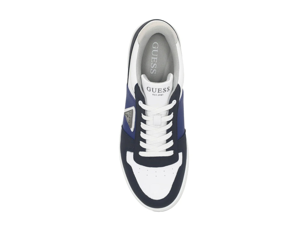 Tenis GUESS Blanco y Azul para Hombre