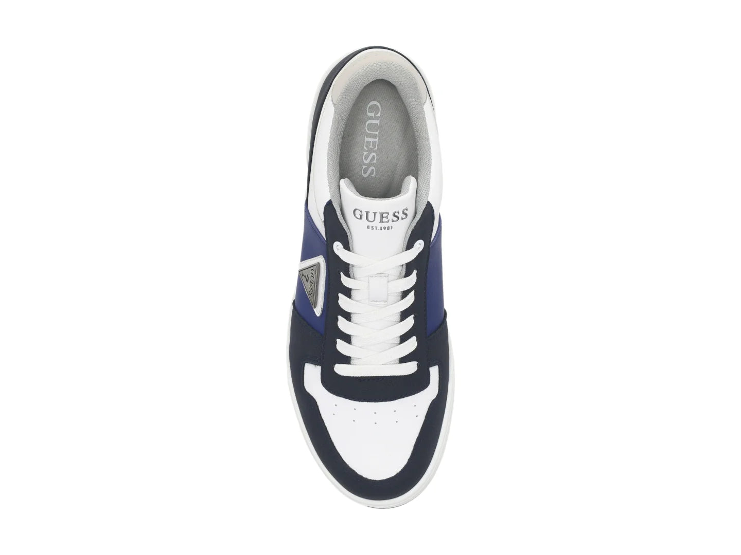 Tenis GUESS Blanco y Azul para Hombre