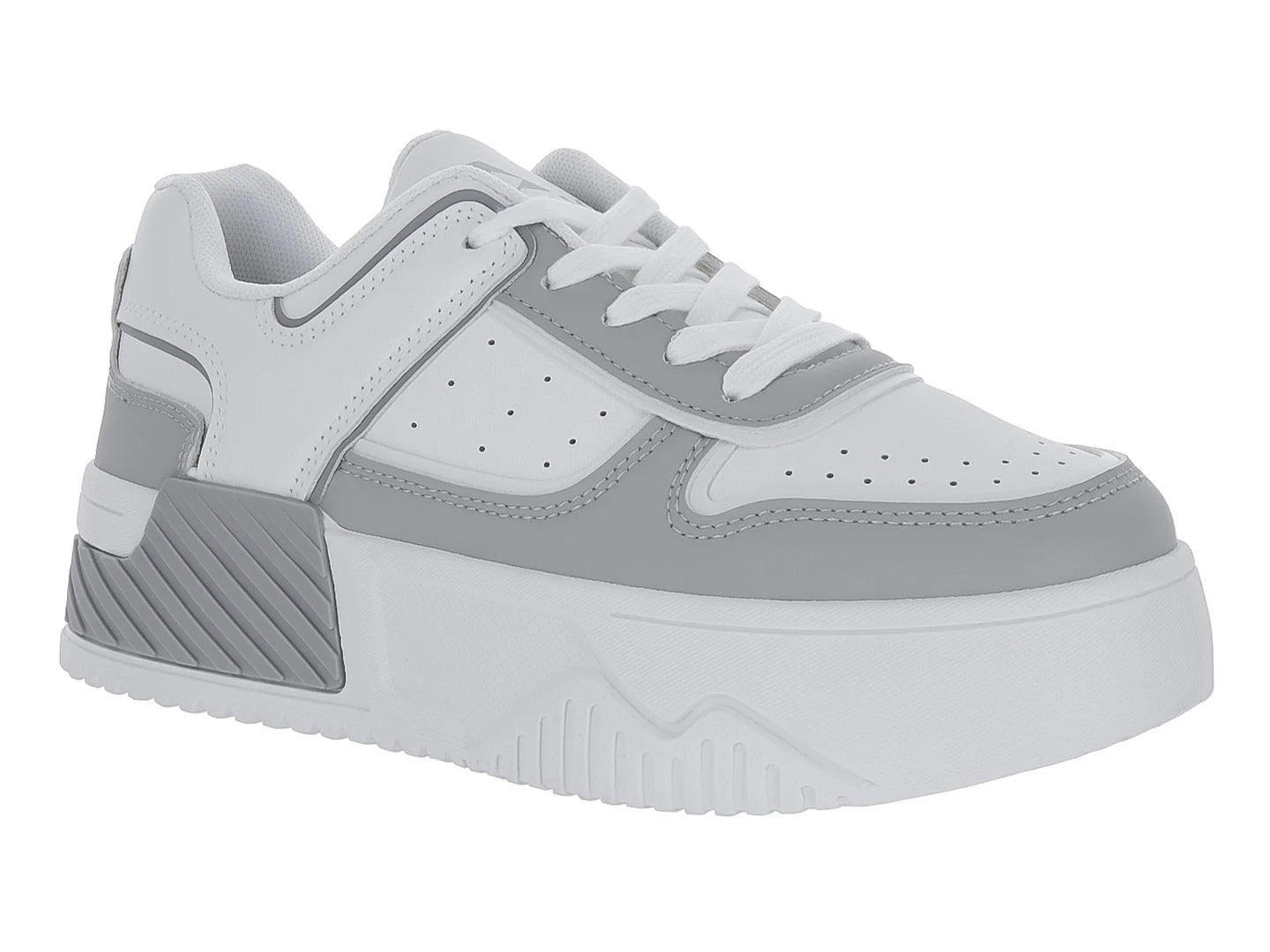 Tenis ATOK Plataforma Gris para Mujer