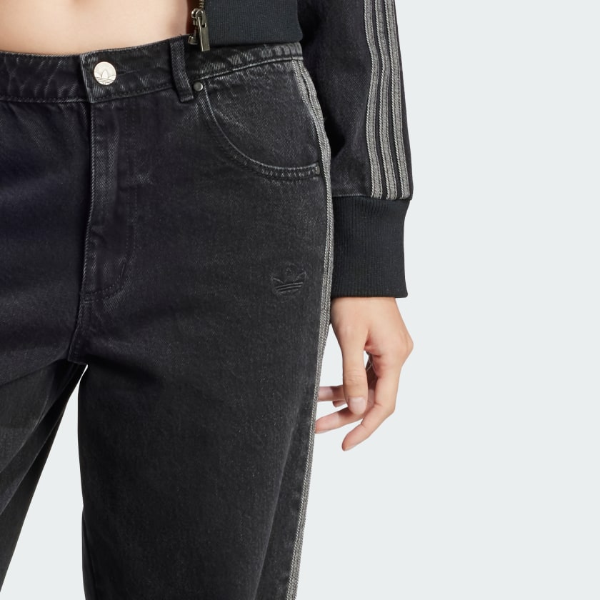 Women's adidas Adicolor Denim 3-Stripes Track Pants