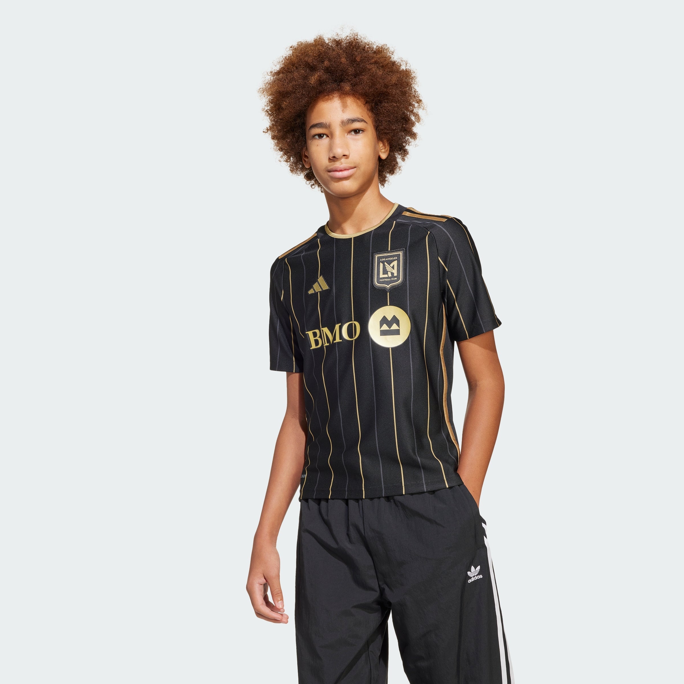 Kids' adidas Los Angeles Football Club 24/25 Home Jersey Kids