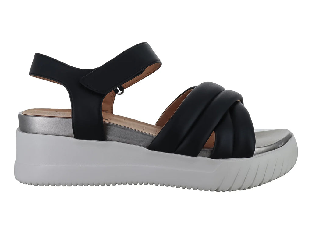 Sandalias Roze Confort Negro para Mujer