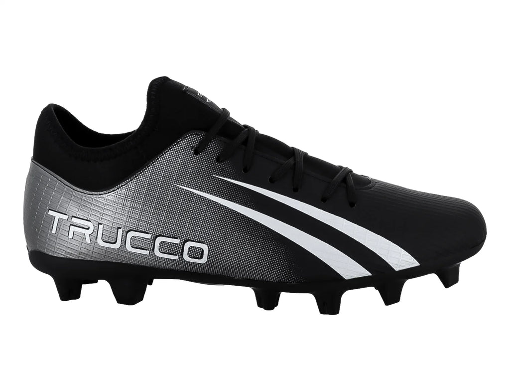 Tenis de Fútbol Leon Trucco Negro y Blanco para Hombre
