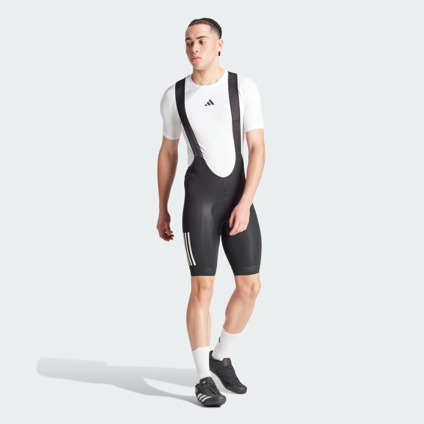 Men's adidas Essentials 3-Stripes Padded Cycling Bib Shorts
