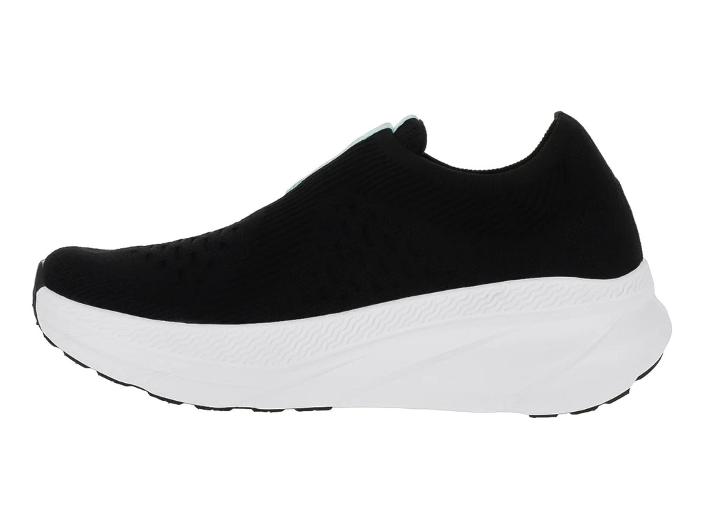 Tenis Lotto Eddie W Negro y Aqua para Mujer