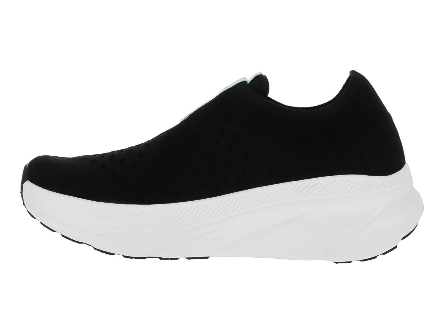 Tenis Lotto Eddie W Negro y Aqua para Mujer