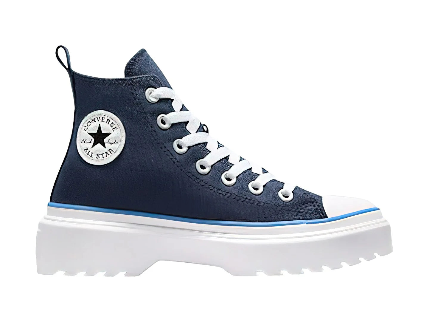 Tenis Converse Chuck Taylor All Star Lugged Lift Azul para Niña