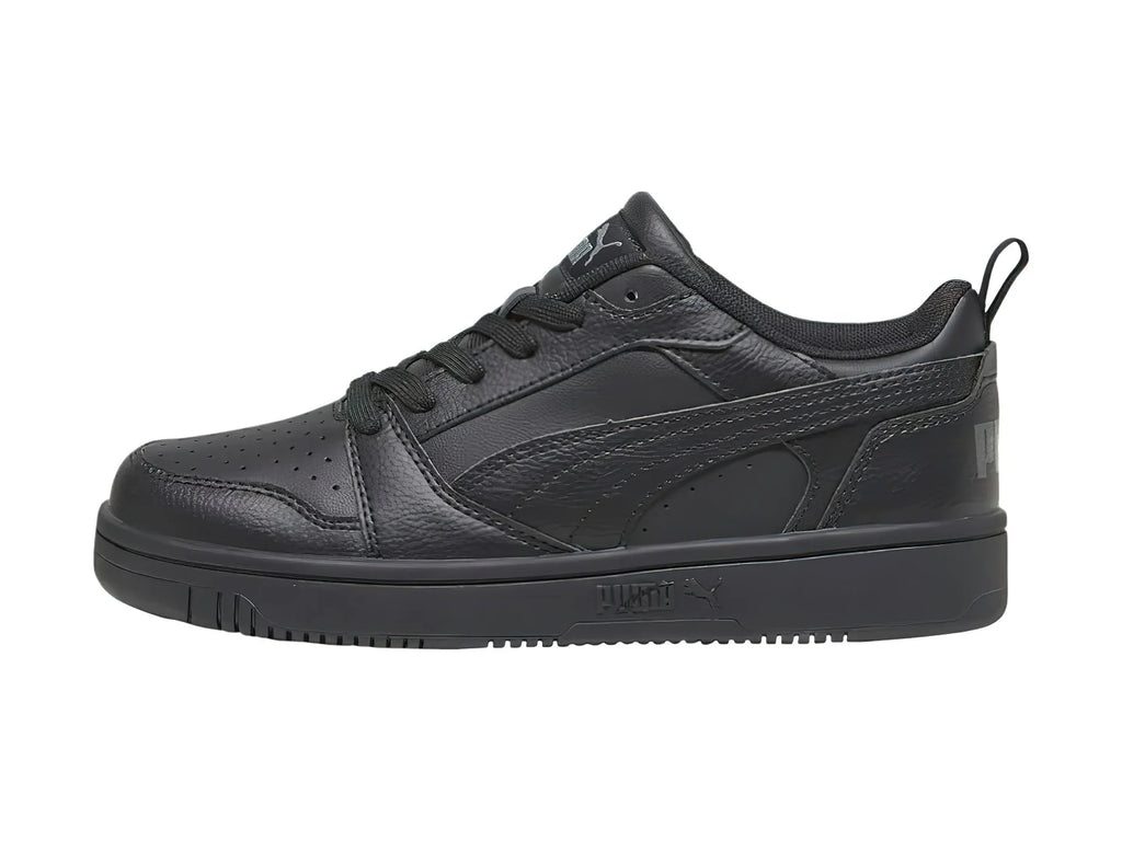 Tenis PUMA Rebound V6 Lo Negro para Niño