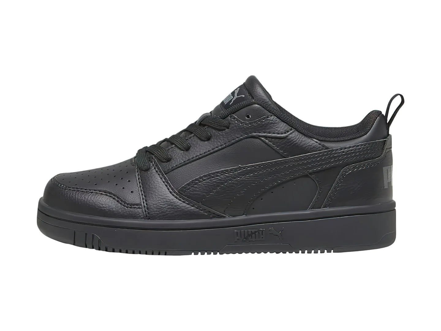 Tenis PUMA Rebound V6 Lo Negro para Niño
