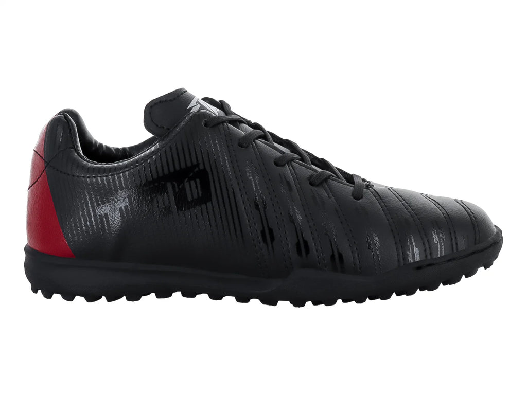 Tenis de Fútbol Leon Trucco Negro y Rojo para Niño