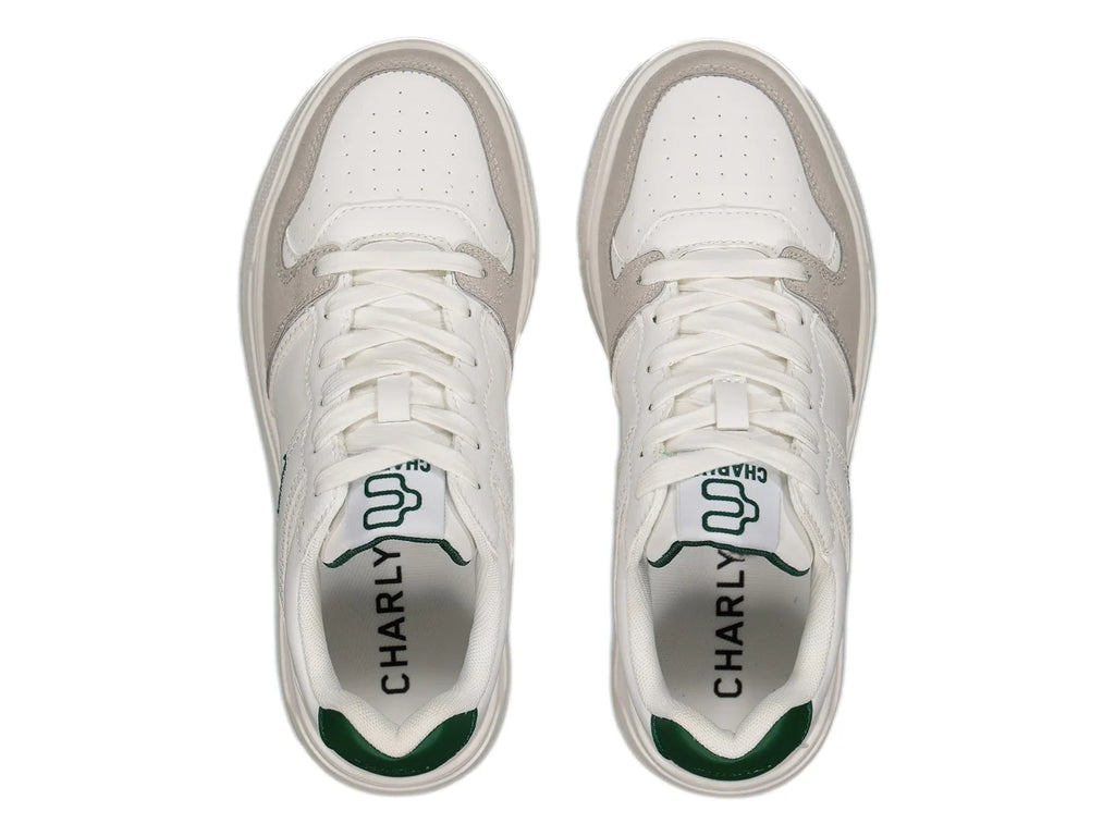 Tenis Charly Blanco y Verde para Hombre