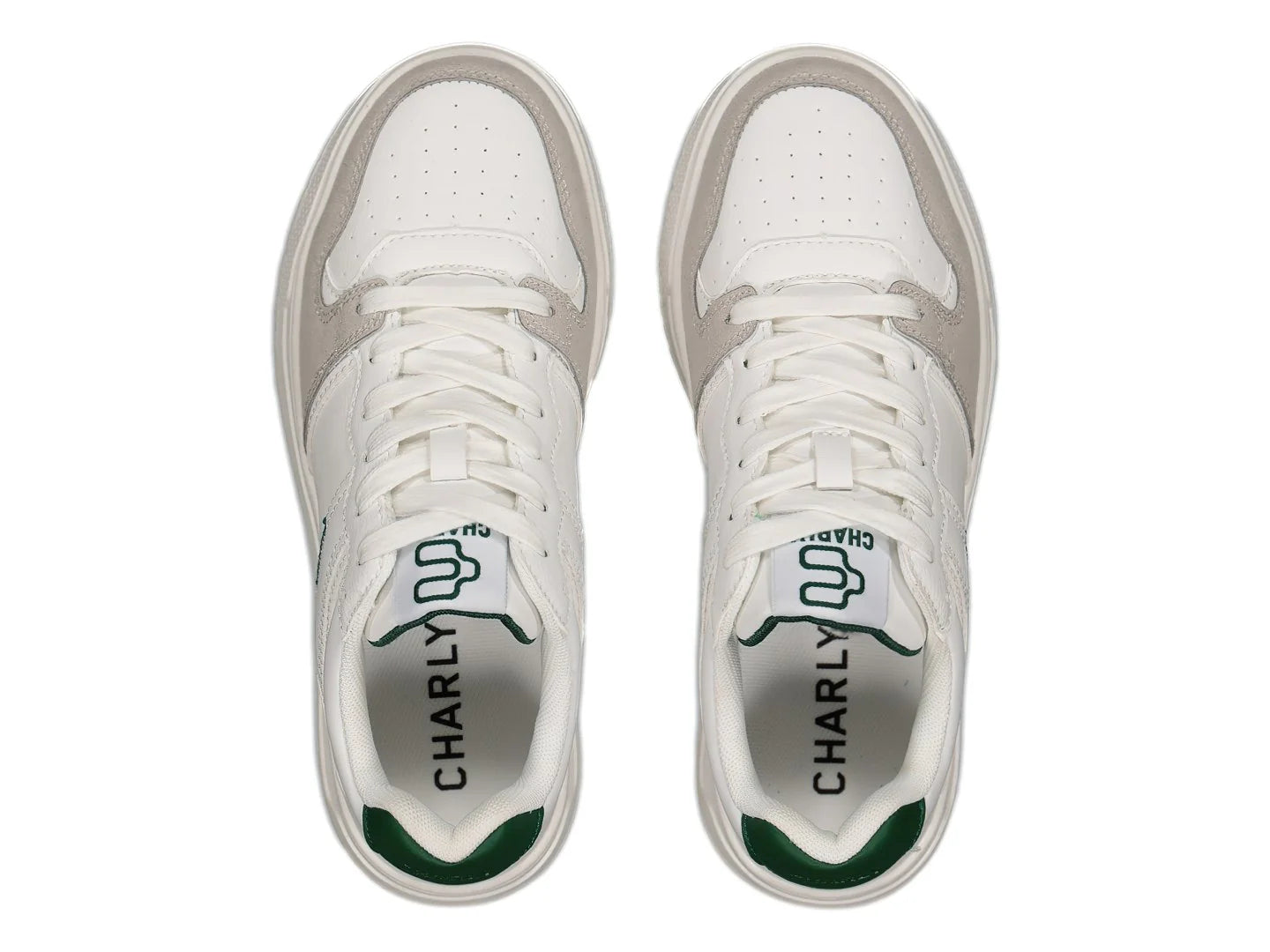 Tenis Charly Blanco y Verde para Hombre