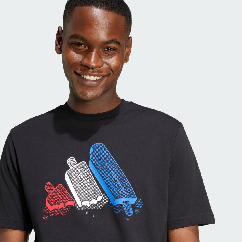 Men's adidas Lounge Ice Graphic Tee