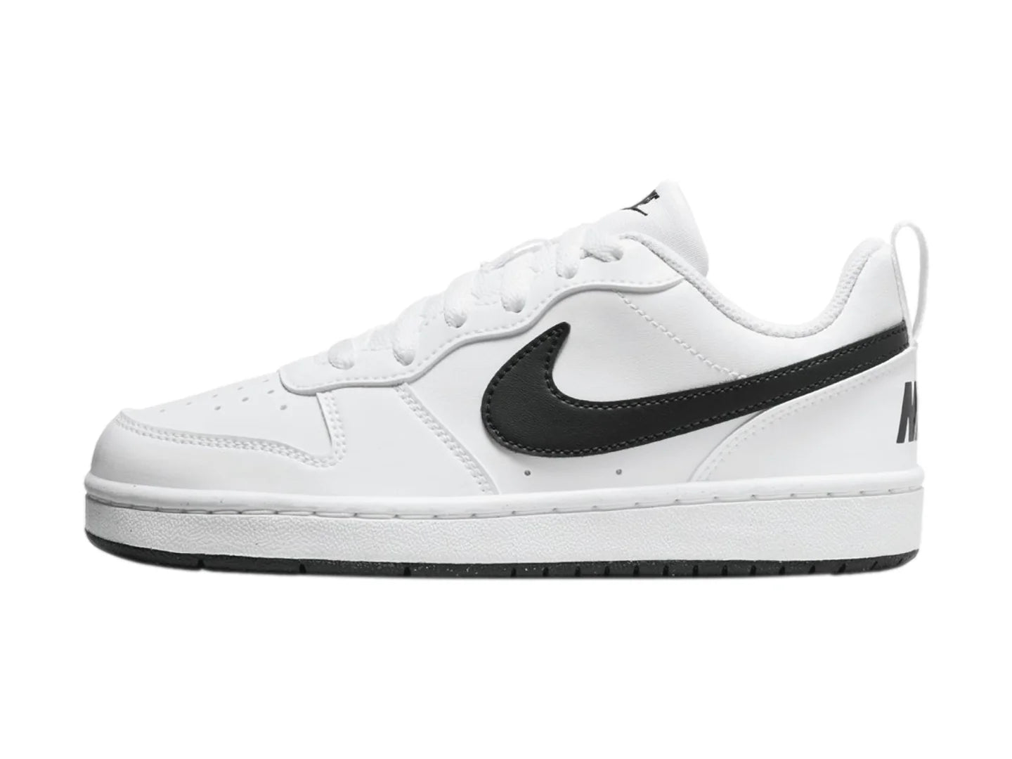 Tenis Nike Court Borough Low Recraft Blanco y Negro para Niño