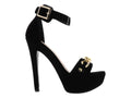 Zapatillas Sarah Serguei Negro para Mujer