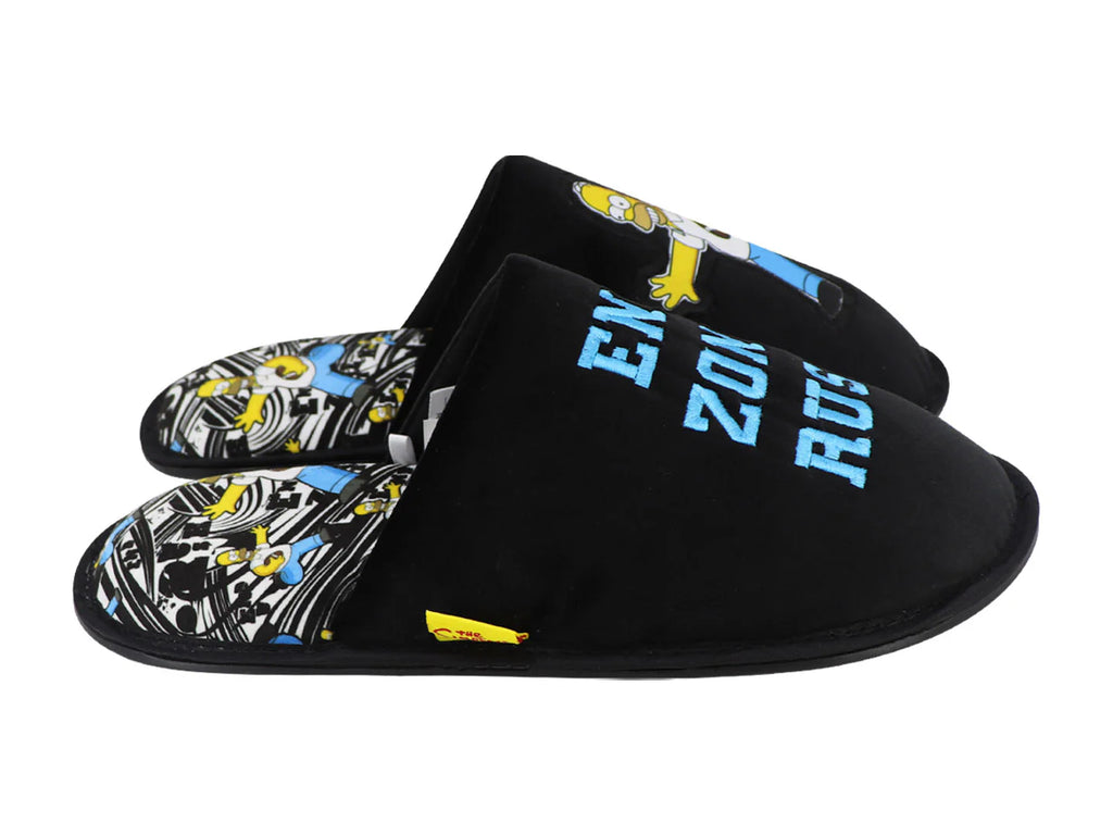 Pantuflas ARRA Homero Simpson Color Negro para Hombre