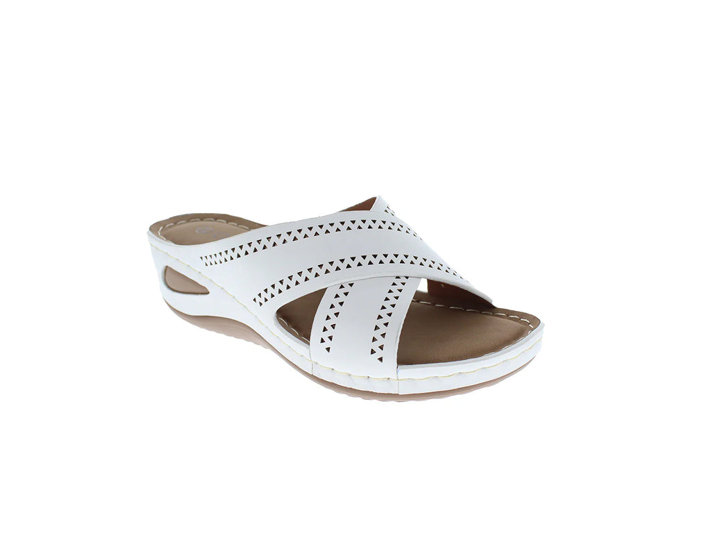 Sandalias Comfort Fit Blancas para Mujer