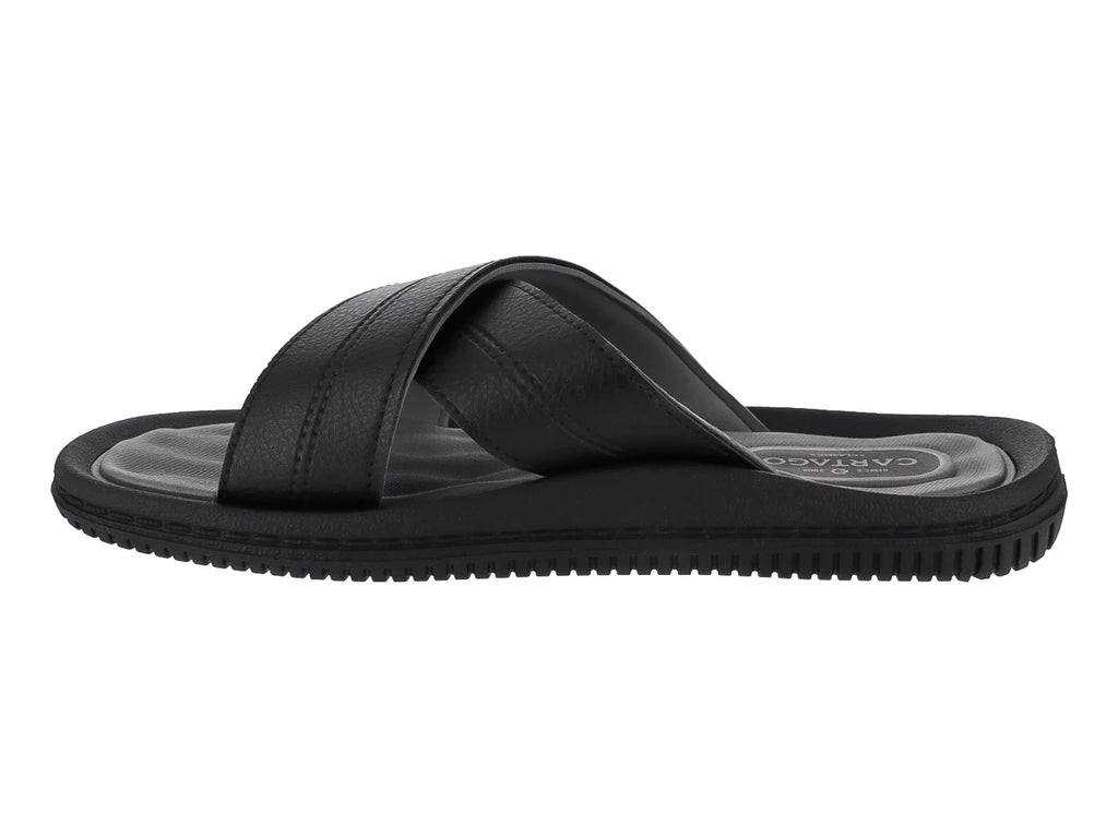 Sandalias Cartago Negro y Gris para Hombre