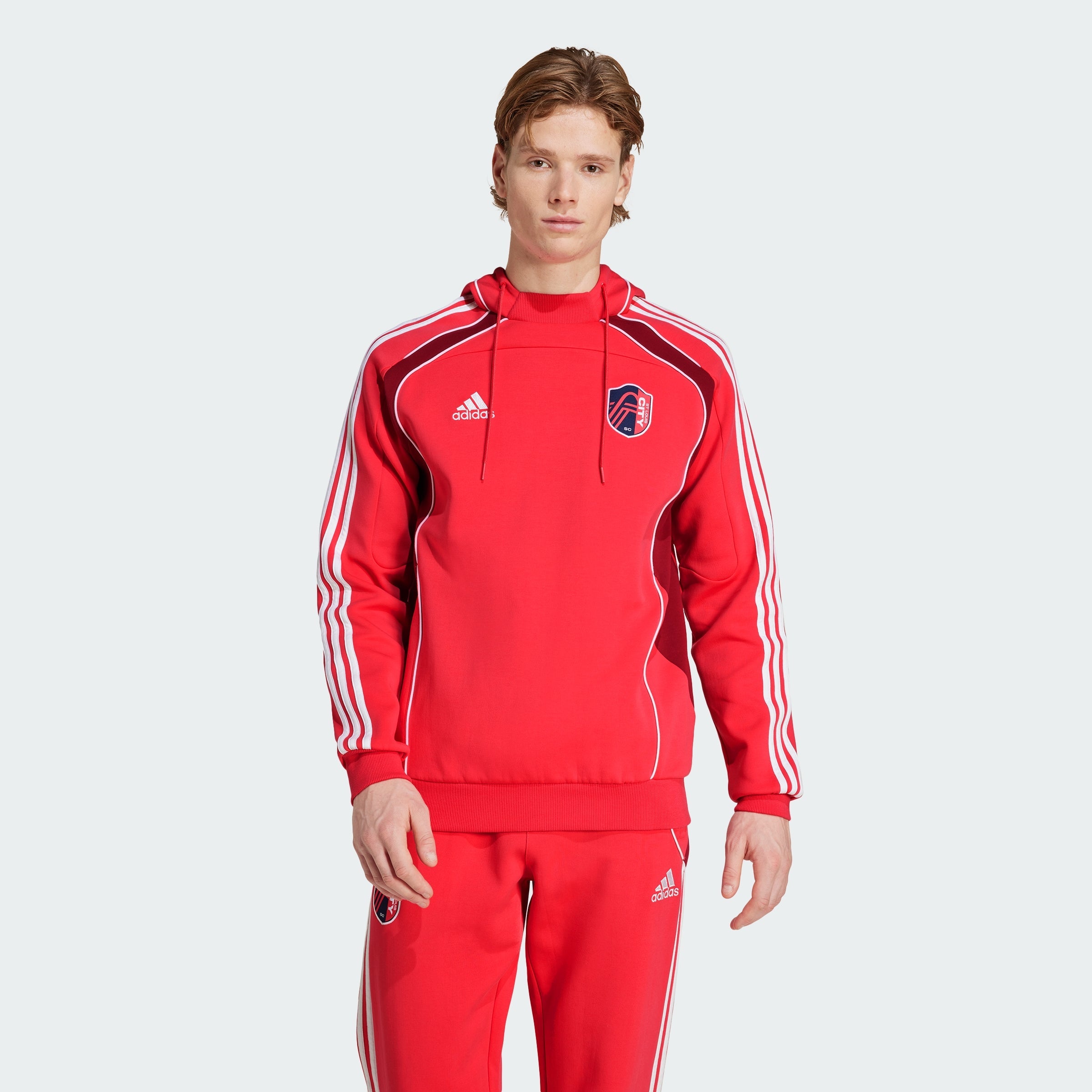 Men's adidas St. Louis CITY SC UBP Travel Hoodie