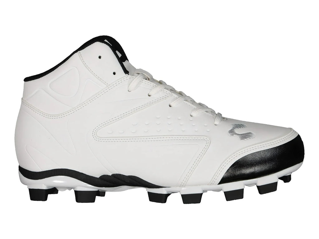 Tenis Charly para Béisbol Blanco y Negro para Hombre