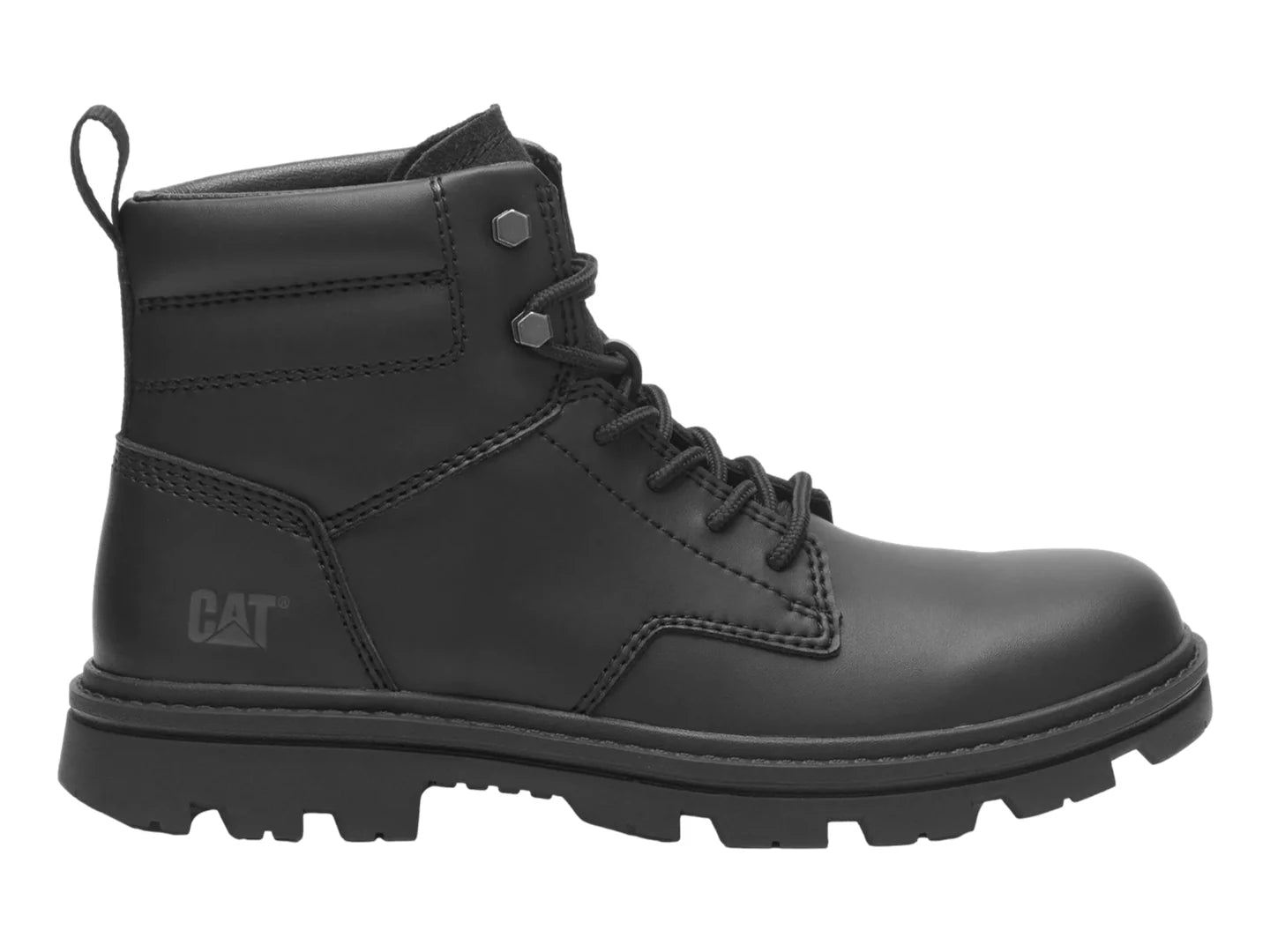 Botas Caterpillar de Piel Color Negro para Hombre