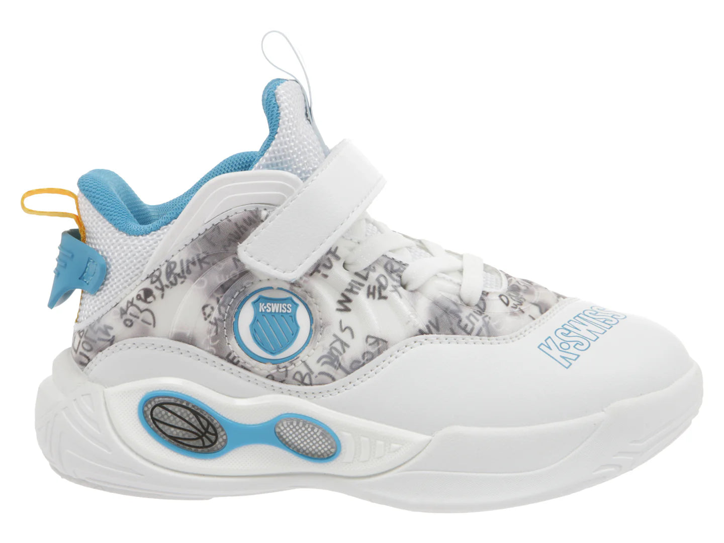 Tenis K Swiss Cosmo para Niño Color Blanco y Turquesa