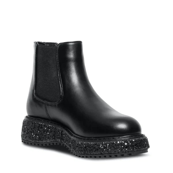 Botines Steve Madden Jharrp Negro para Niña