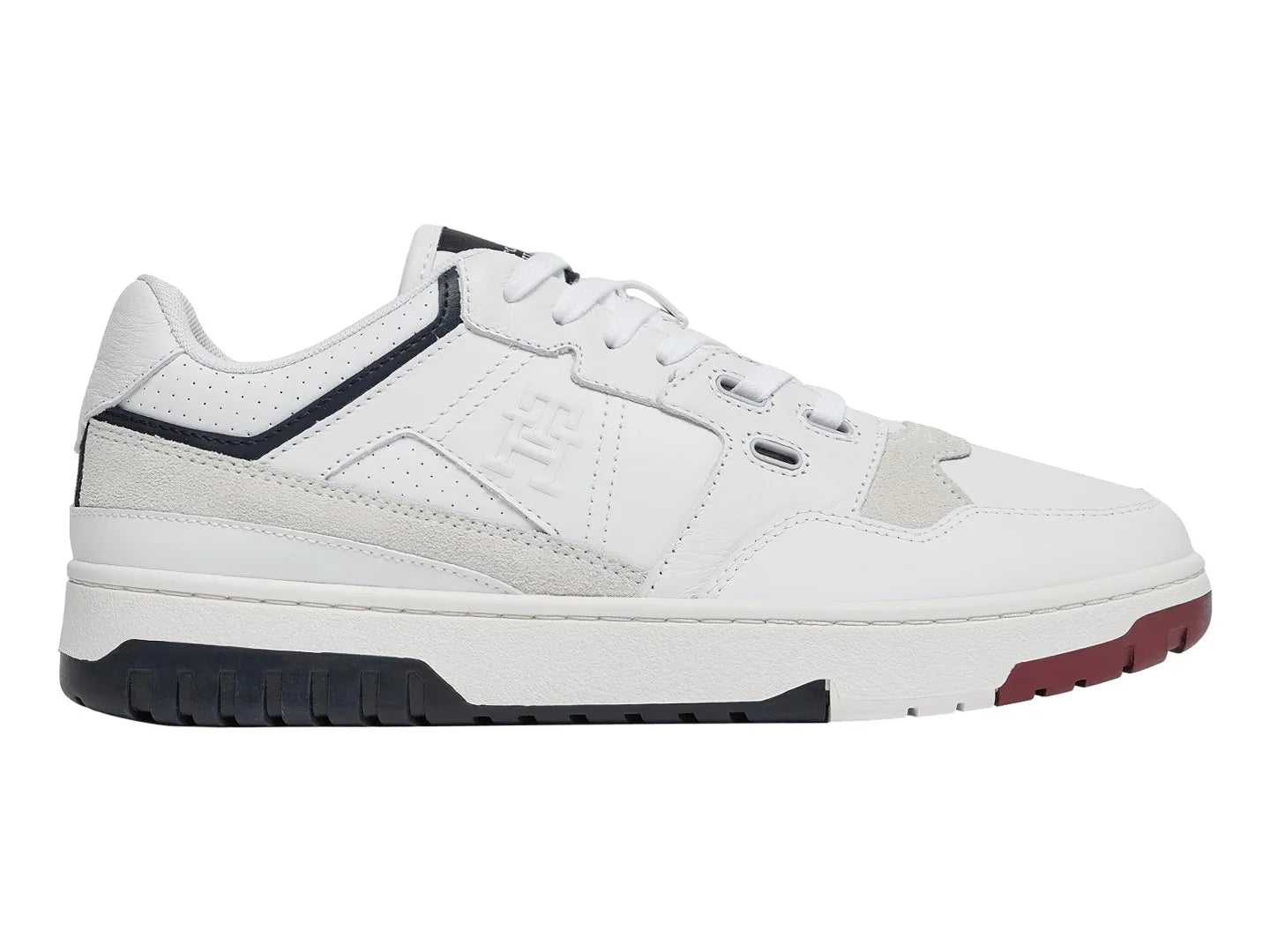 Tenis Tommy Hilfiger TH Basket Street Blancos para Hombre