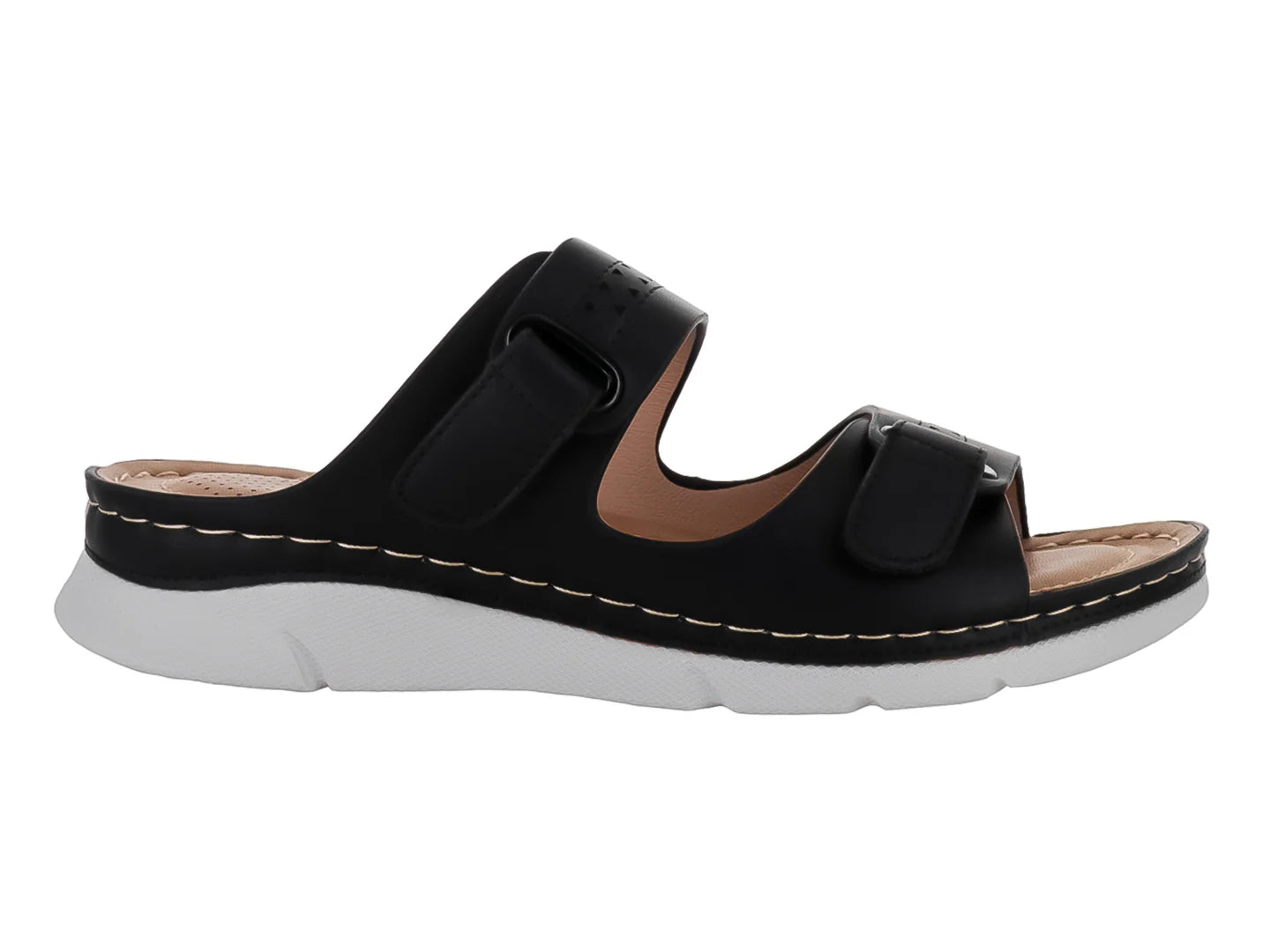 Sandalias ROZE Plataforma Negro para Mujer