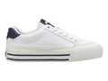 Tenis PUMA Court Classic Vulc Blanco y Azul para Niño
