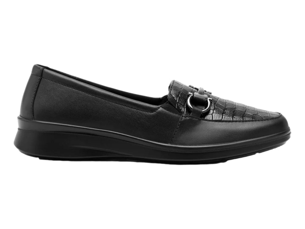 Zapatos Planos Flexi Negros para Mujer