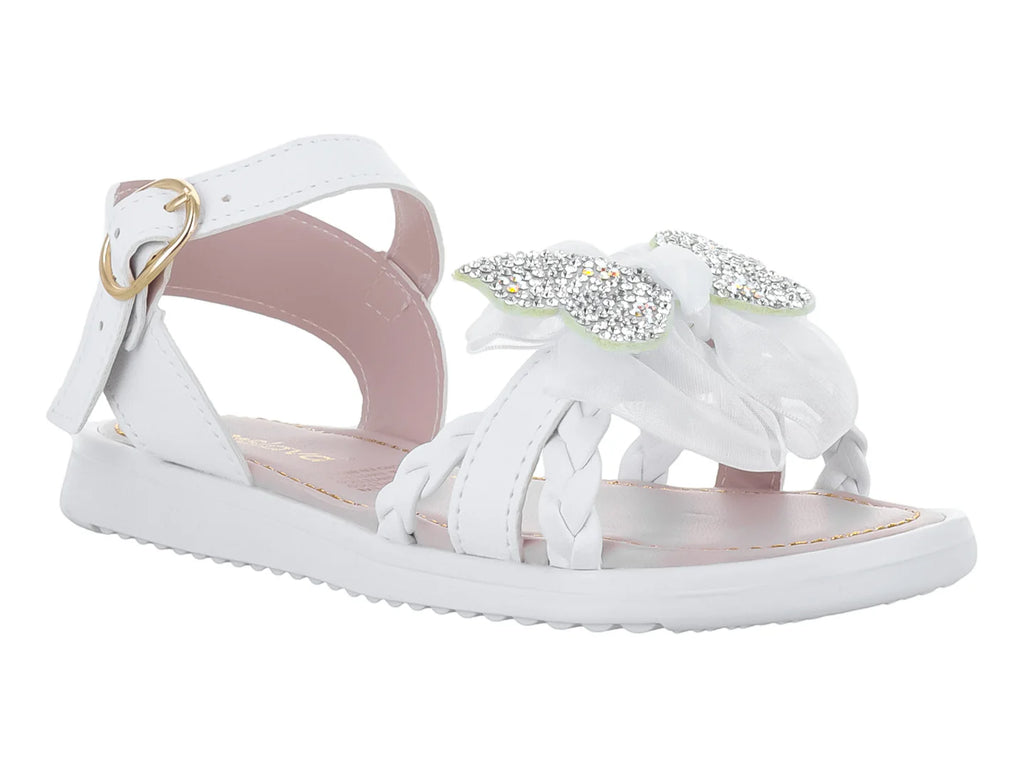 Sandalias Miroslava Blanco para Niña