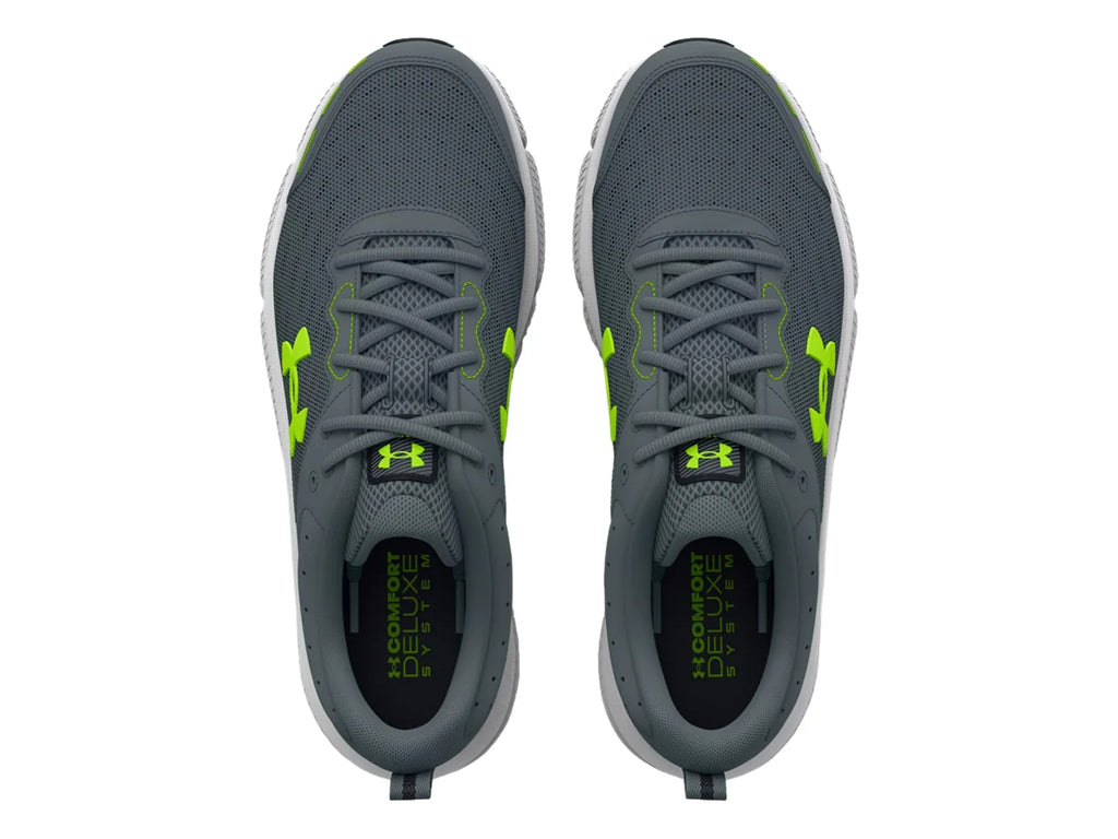 Tenis Under Armour Charged Assert 10 Gris para Hombre