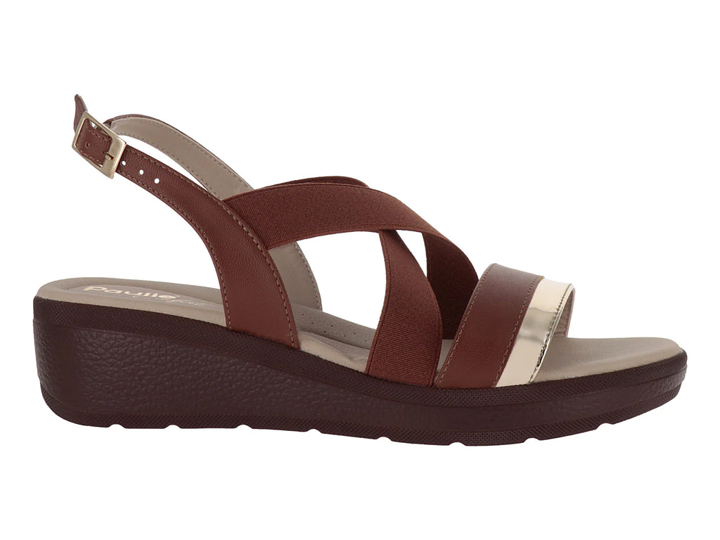 Sandalias Paulie Color Miel para Mujer