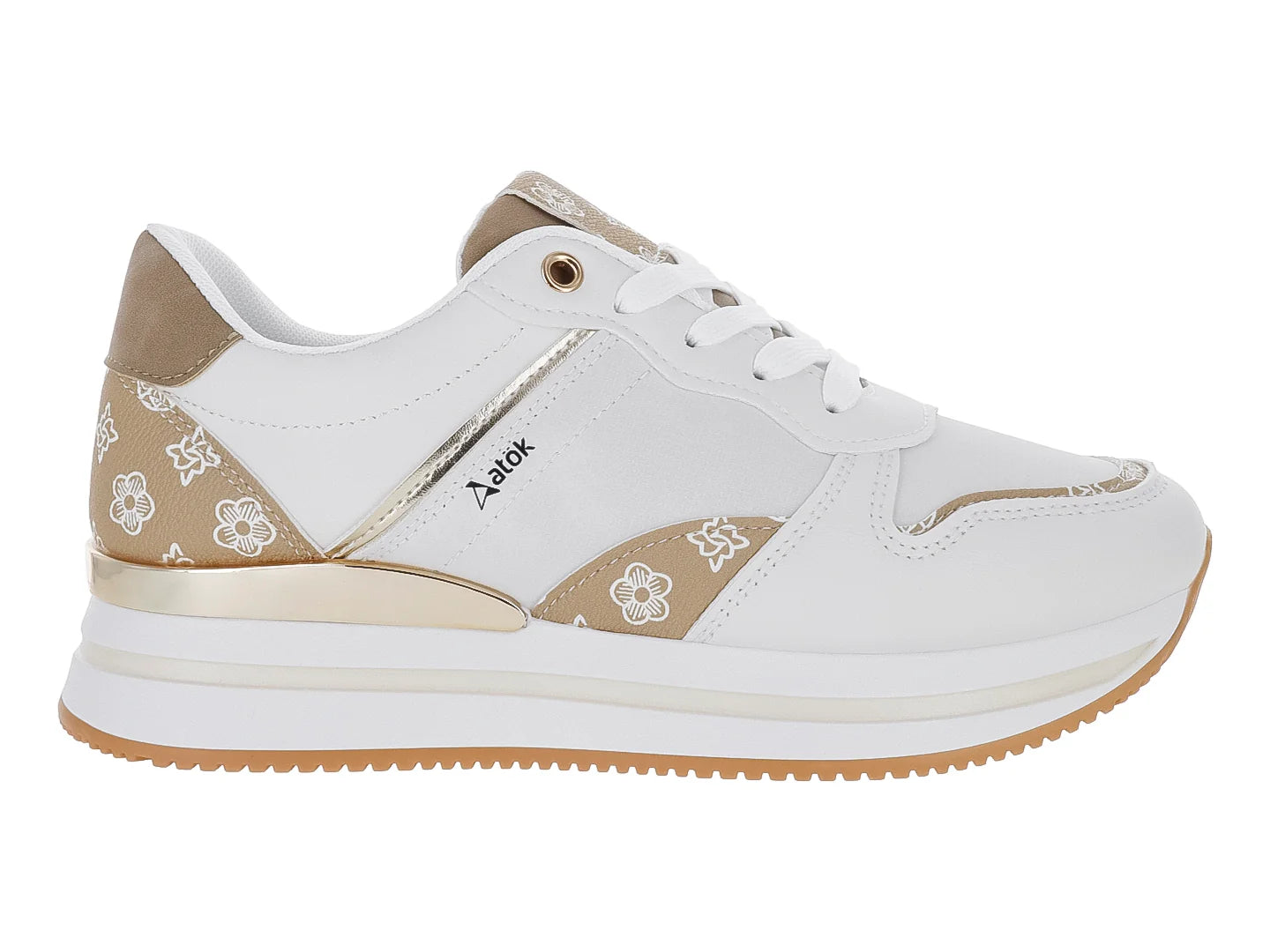 Tenis ATOK Beige para Mujer