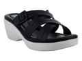 Sandalias Plataforma Roze Negro para Mujer
